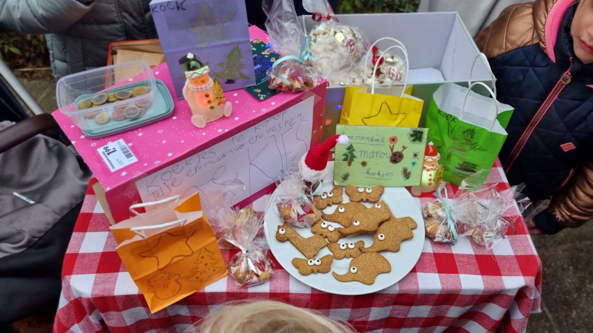 Kerstmarkt Basisschool Icarus uit Heemstede